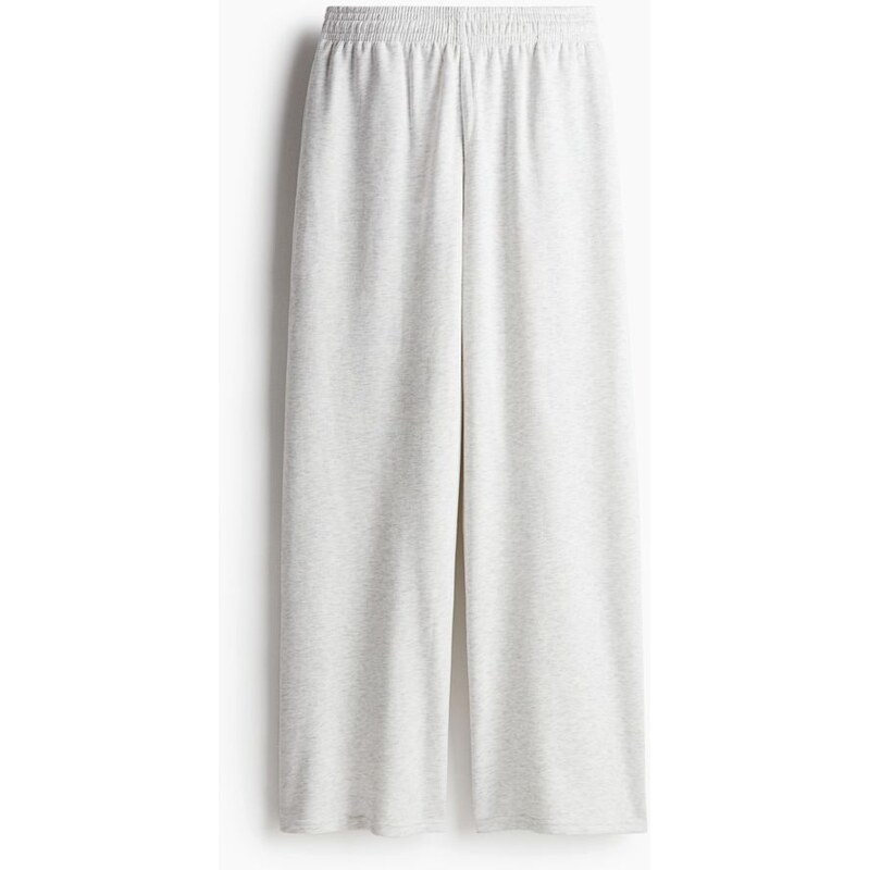 H&M - Široké kalhoty jogger - šedá 108137747