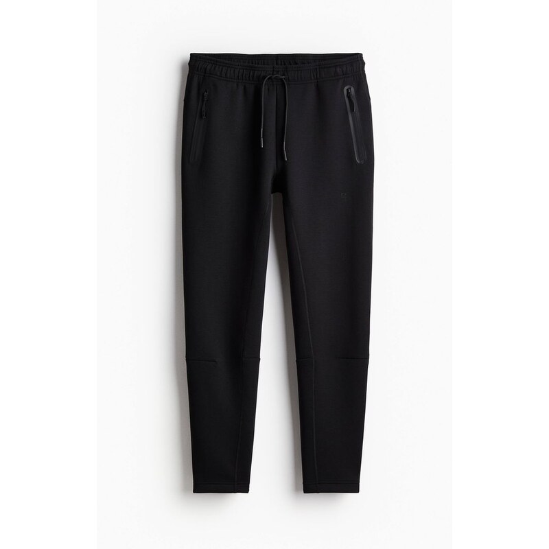 H&M - Sportovní kalhoty jogger Slim Fit DryMove - Černá