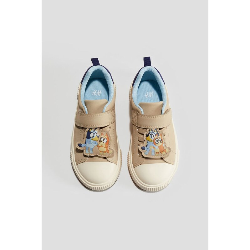 H&M - Tenisky - Béžová/Bluey