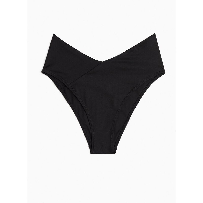 H&M - Bikinové kalhotky Cheekys vysokým pasem - Černá