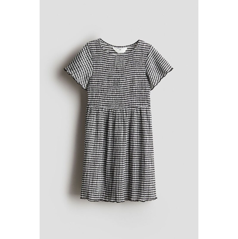 H&M - Šatys žabkováním - Černá/Kostka