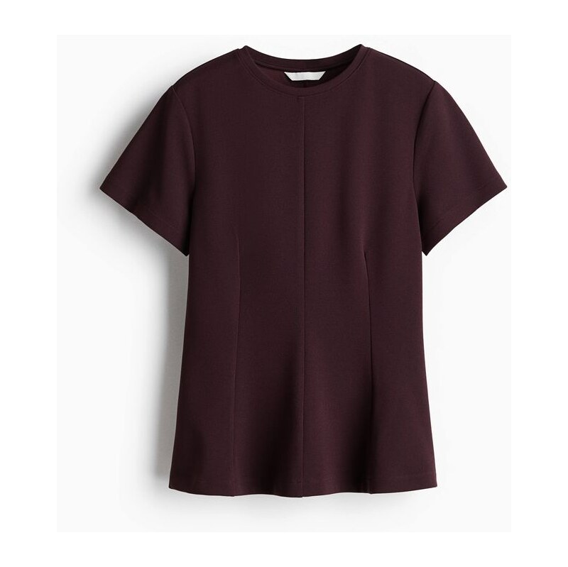H&M - Vypasovaný top - červená 108129071
