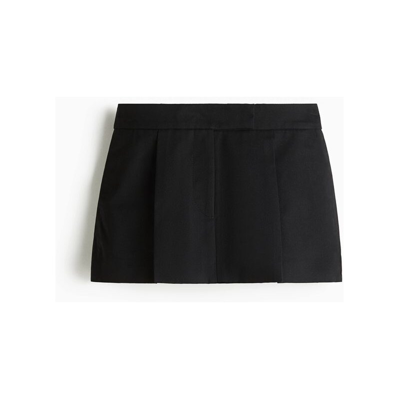 H&M - Elegantní šortková minisukně - Černá