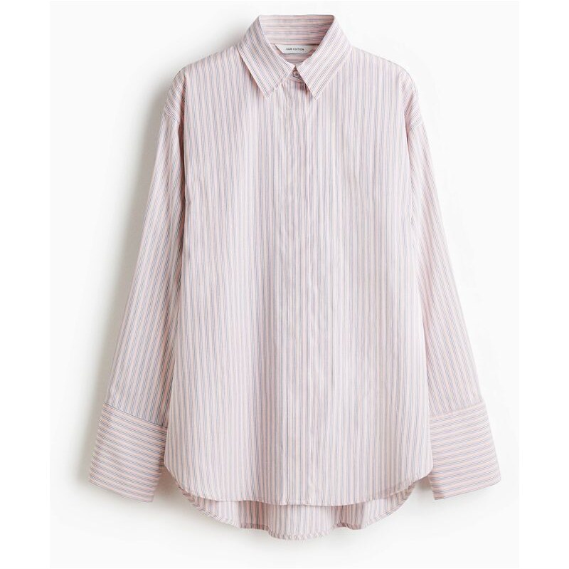 H&M - Košile z žakárové tkaniny - růžová 108159086