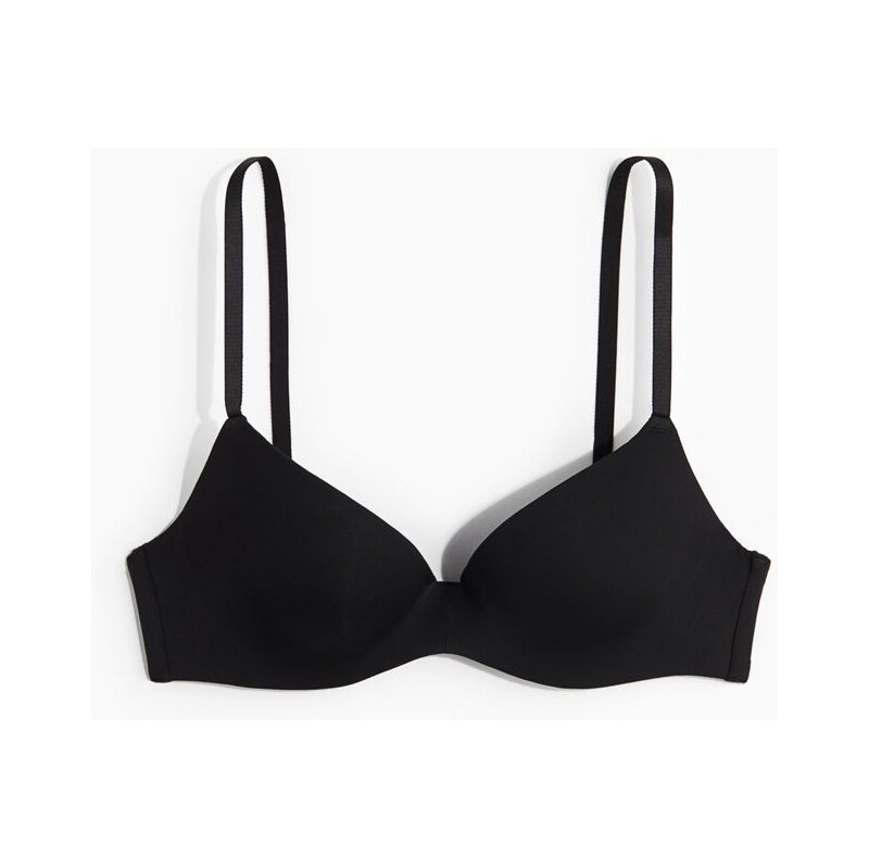 H&M - Super push-upka z mikrovlákna - Černá