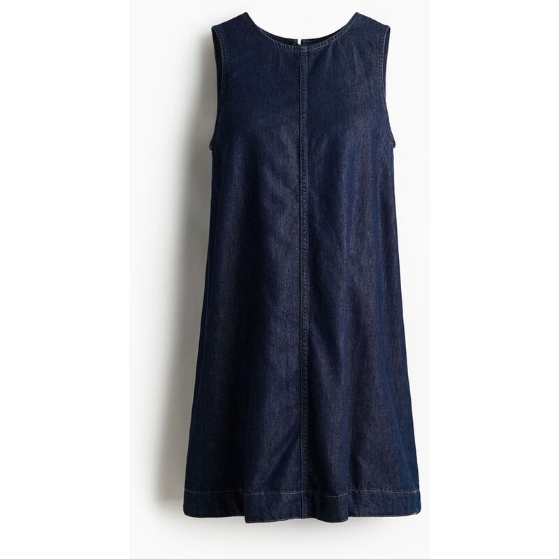 H&M - MAMA Šaty shift dress Before & After - Tmavý Denim Blue