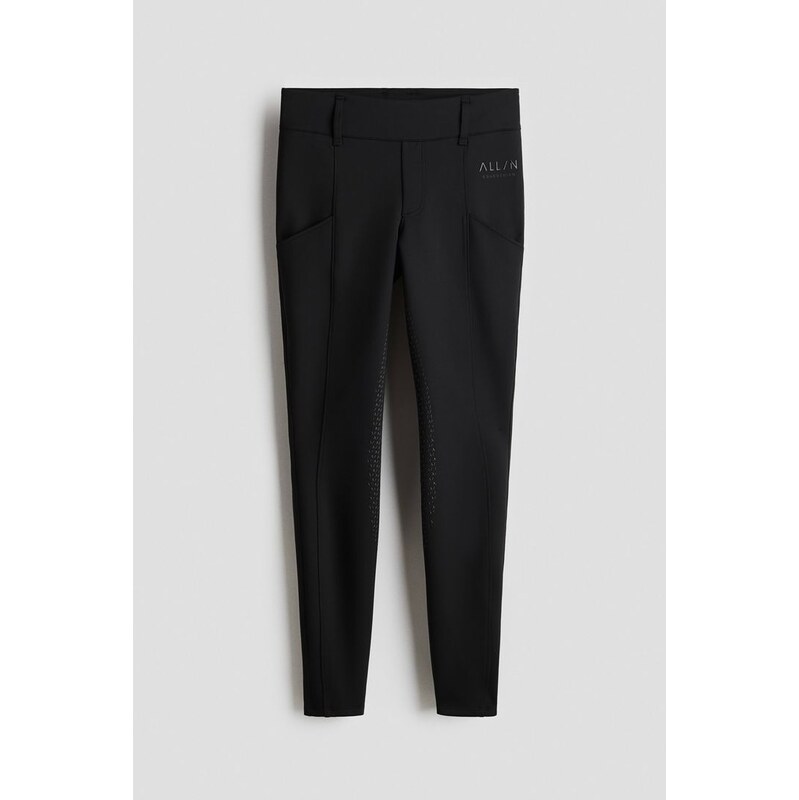 H&M - Jezdecké legíny full grip - černá 108209658