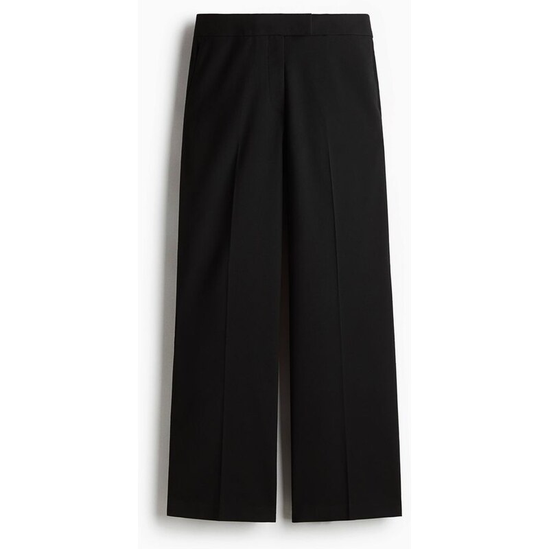 H&M - Rovné kalhoty - Černá