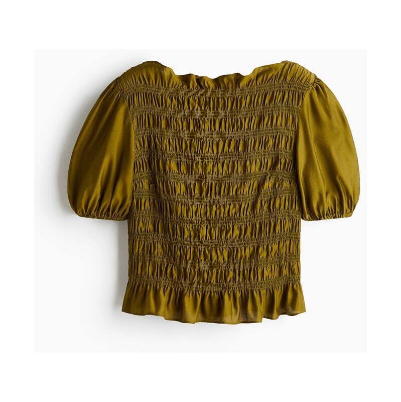 H&M - Halenkas žabkováním - Olivově Zelená