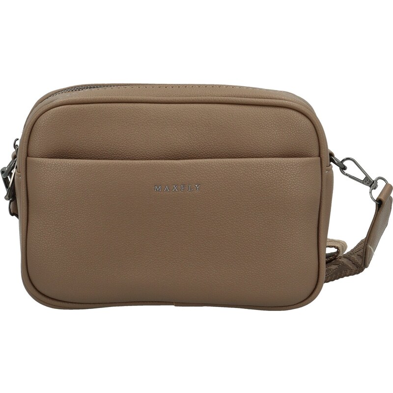 Dámská crossbody kabelka hnědá - MaxFly Merita hnědá