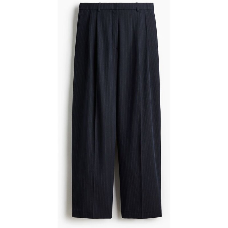 H&M - Elegantní kalhoty - modrá 108304770