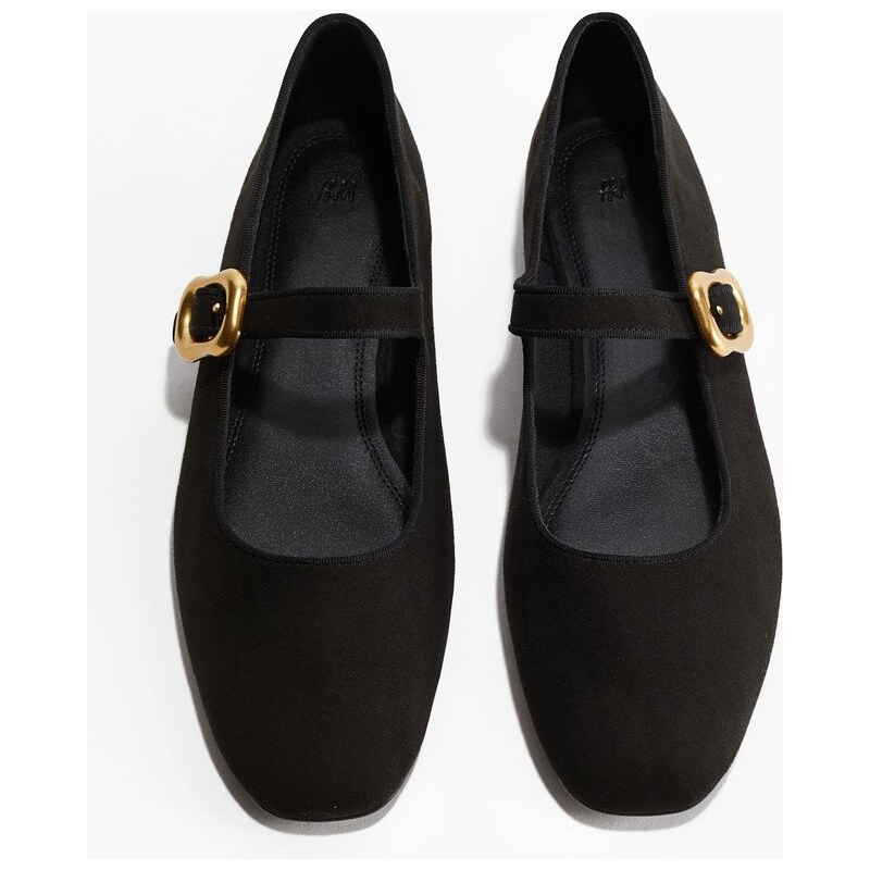 H&M - Balerínky Mary Jane - černá 108137694