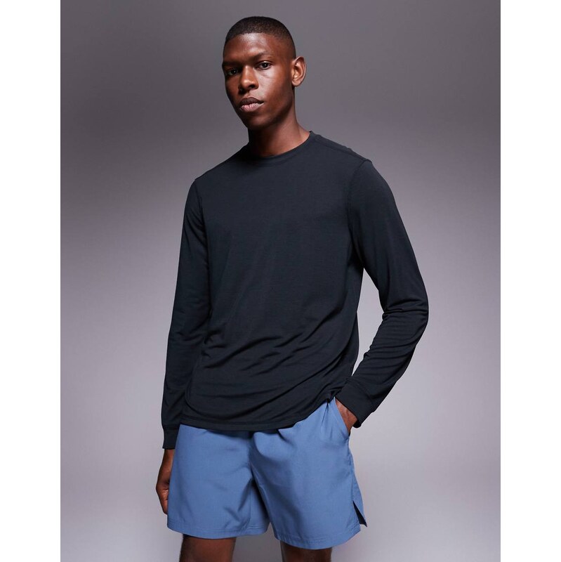 4505 quick dry performance jersey long sleeve training top in