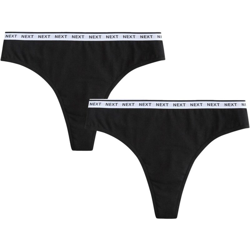 Next Tanga černá / bílá 108771983