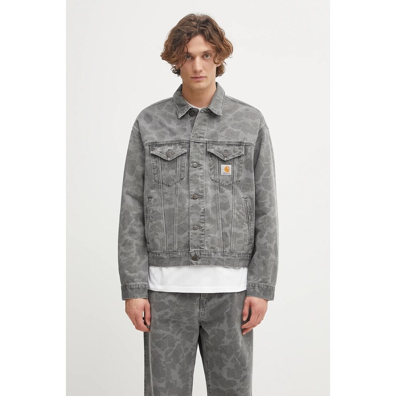 Džínová bunda Carhartt WIP Duck Helston Jacket