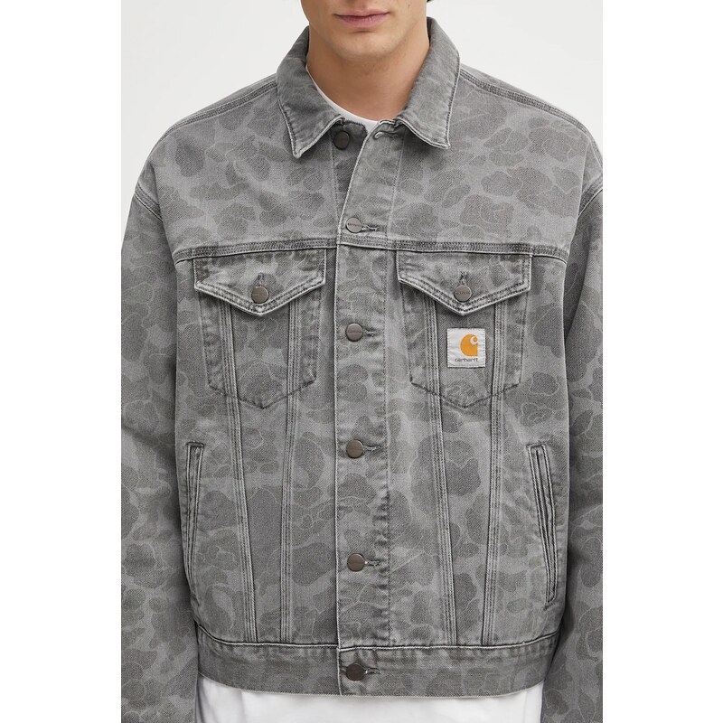 Džínová bunda Carhartt WIP Duck Helston Jacket