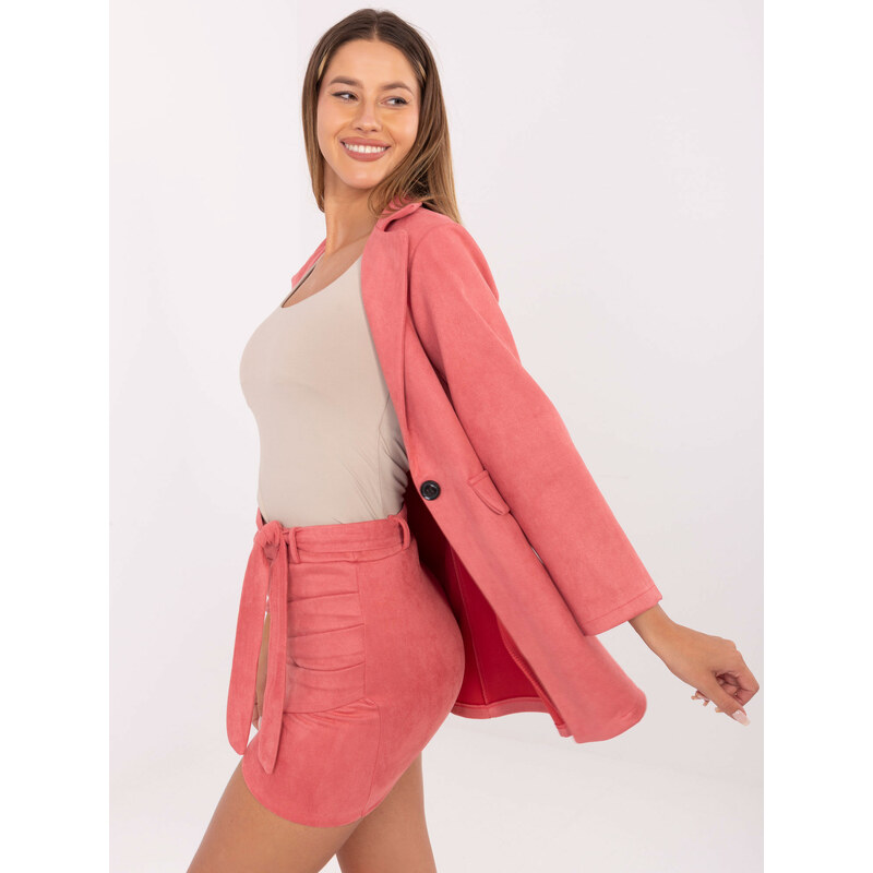 ITALY MODA Spódnica-DHJ-SD-15680.28X-limonkowy
