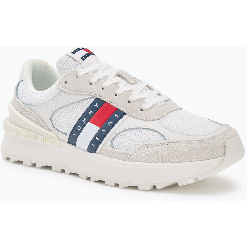 Pánské boty Tommy Jeans TJM Technical Runner Ess ecru