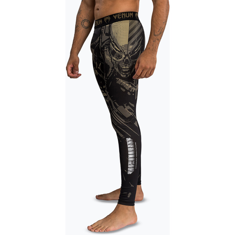 Pánské tréninkové legíny Venum Invader Spats black/sand