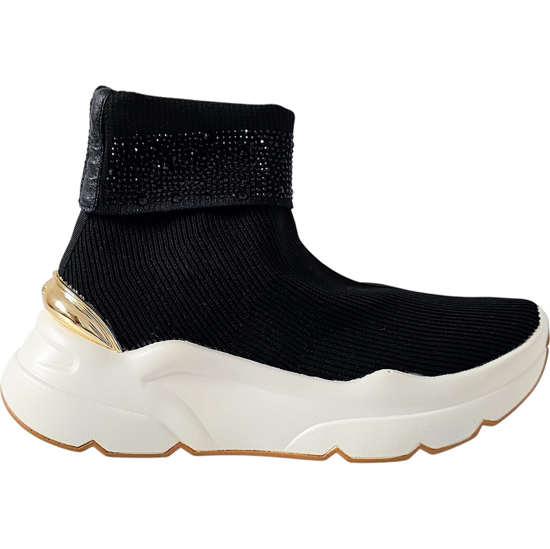 Černé tenisky Gai Mattiolo Black Strass 108319462