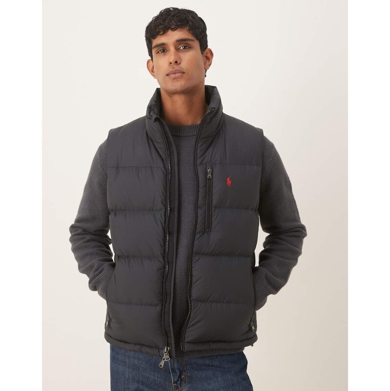 Polo Ralph Lauren Gorham icon logo insulated down puffer vest in