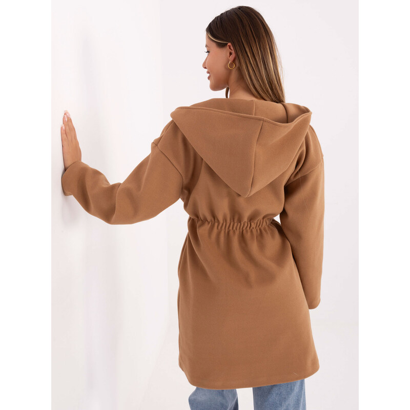 RUE PARIS Coat-IT-EN-A9587.00-camel