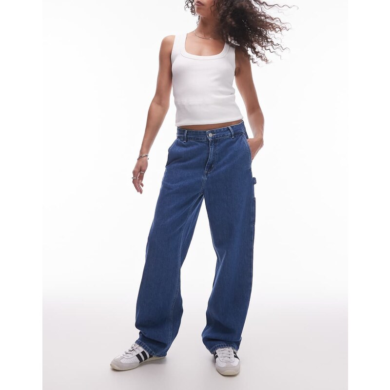 Carhartt WIP pierce straight leg jean in blue wash
