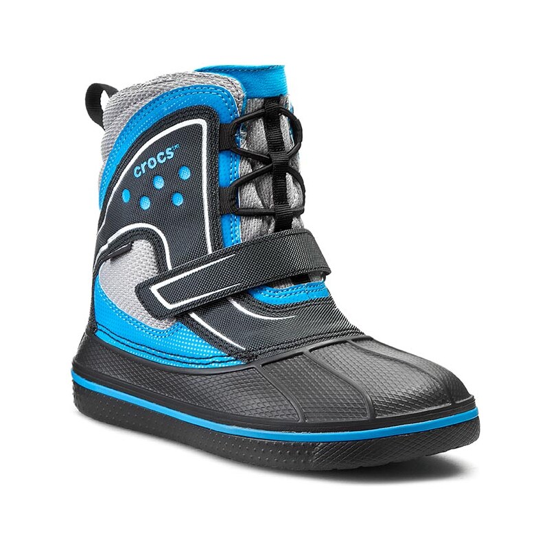 Sněhule CROCS - Allcast Waterproof Boot Gs 15809 Black/Ocean