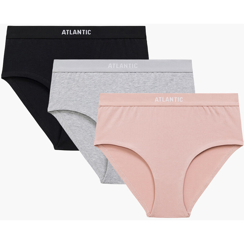 Kalhotky Atlantic 3CLP-009 3 pcs 108325248