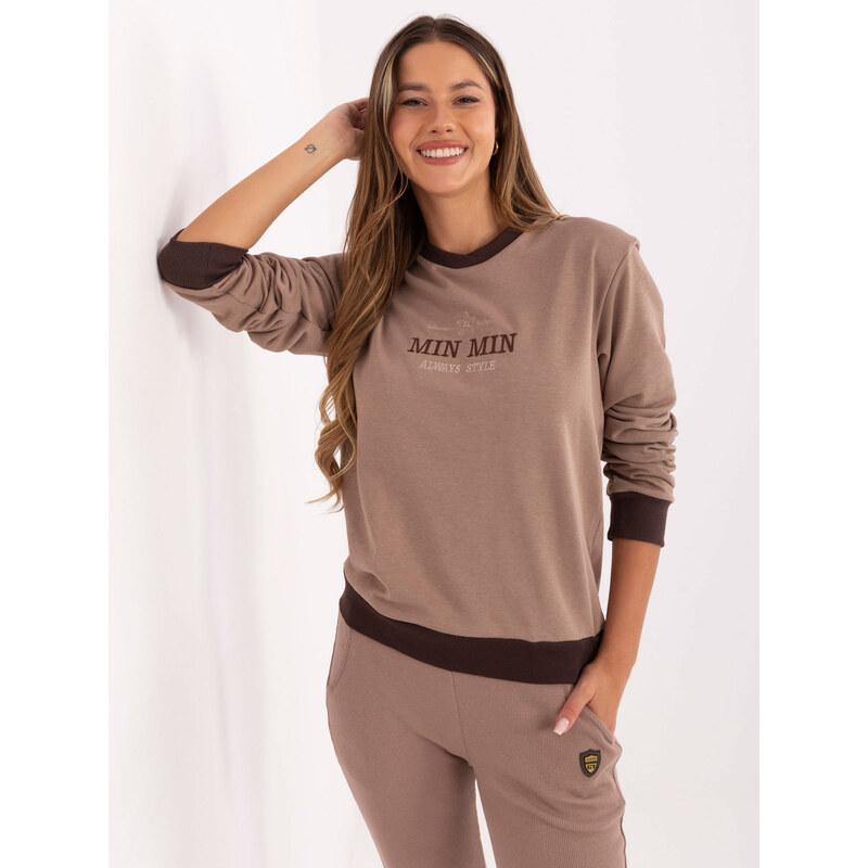RELEVANCE Blouse-RV-BZ-A875.56-dark beige