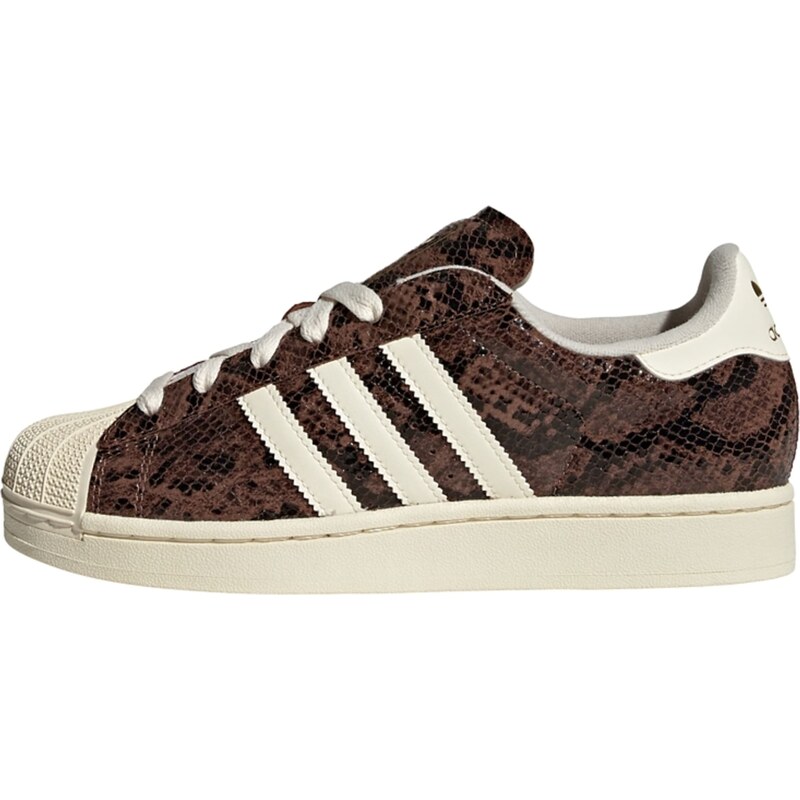 ADIDAS ORIGINALS Tenisky Superstar II hnědá / tmavě hnědá /