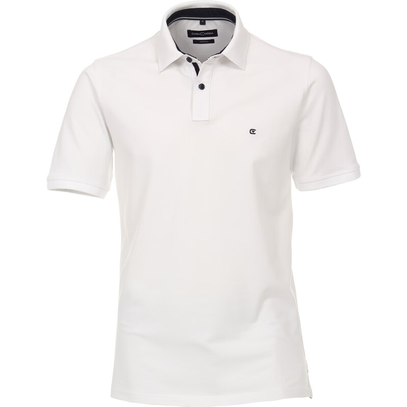 Casa Moda Polo 7000 bílý panské tričko