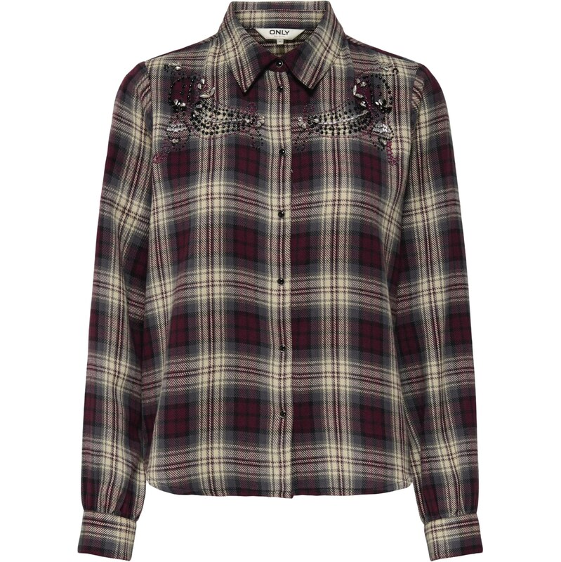 ONLY Halenka ONLCOOPER hnědá / černá / bílá 108778917
