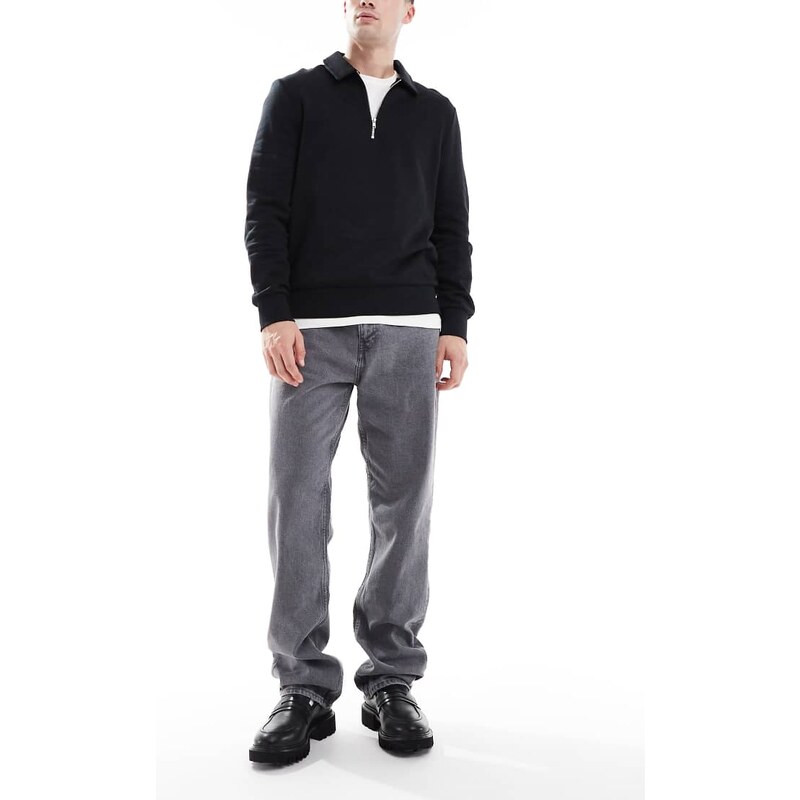 ONLY & SONS Edge straight fit jeans in light grey