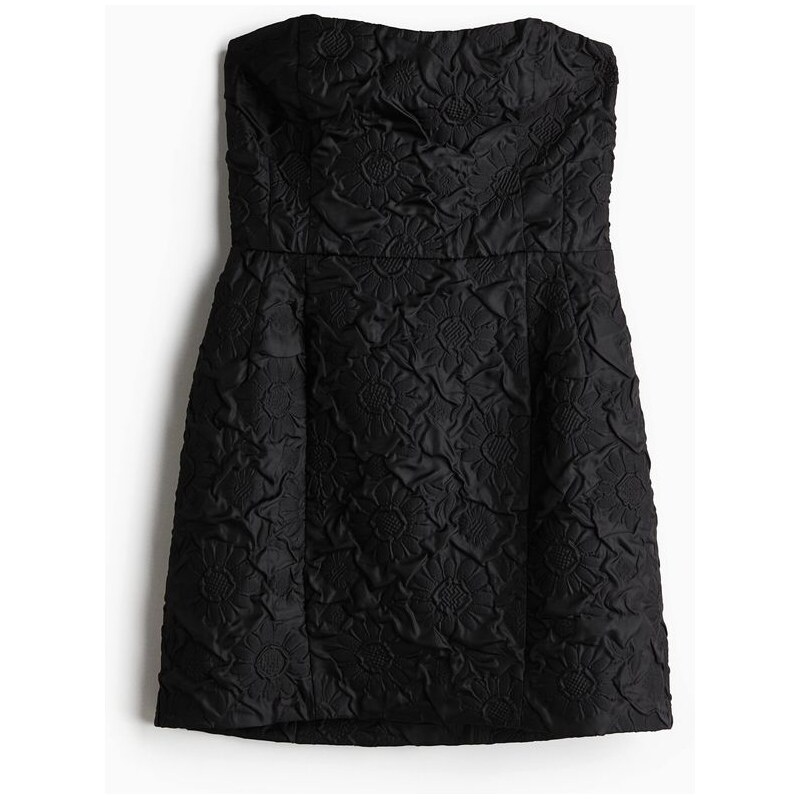 H&M - Minišatys reliéfním vzorem - Černá