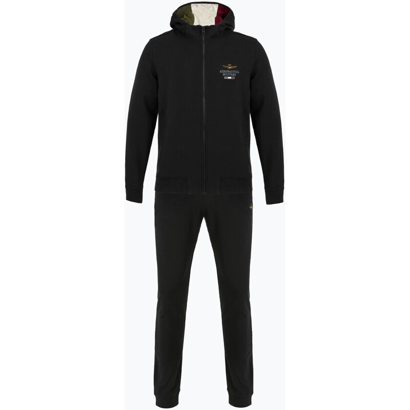 Pánská mikina Aeronautica Militare 252TF0102UF00662 jet black