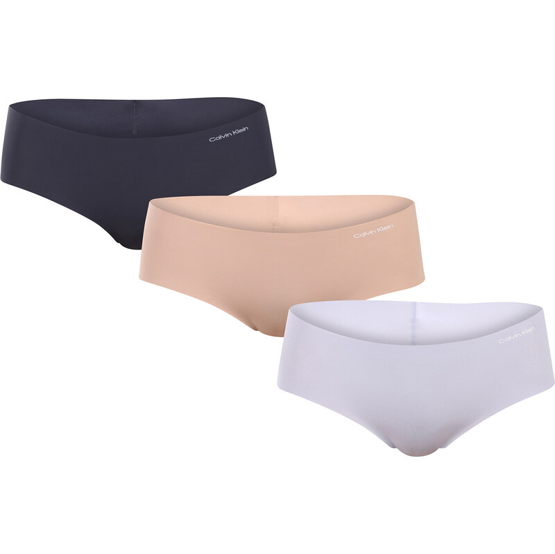 3PACK dámské kalhotky Calvin Klein bezešvé vícebarevné (QD3559E-31K) 108334918