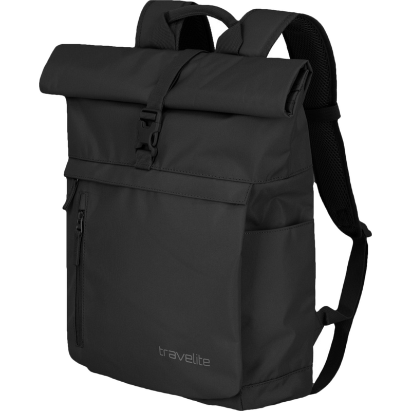 Travelite Basics Roll-up Backpack Black 35l