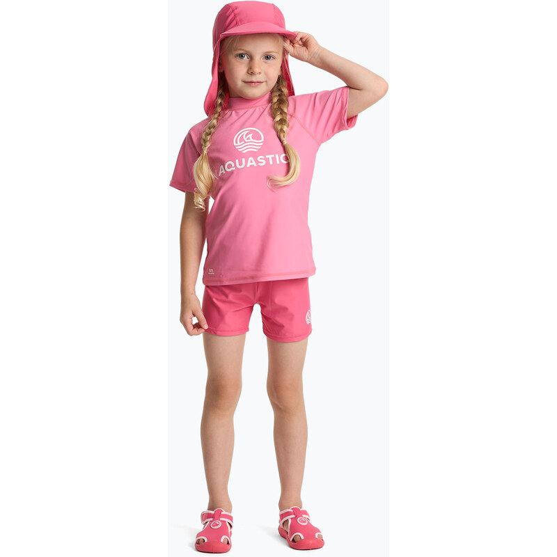 Dětská plavecká souprava AQUASTIC UV 50+ UPF Marimo JRG pink