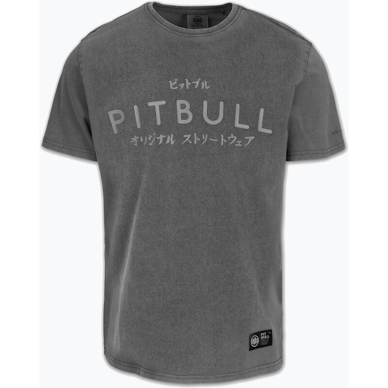 Pánské tričko Pitbull Mt. Fuji washed grey