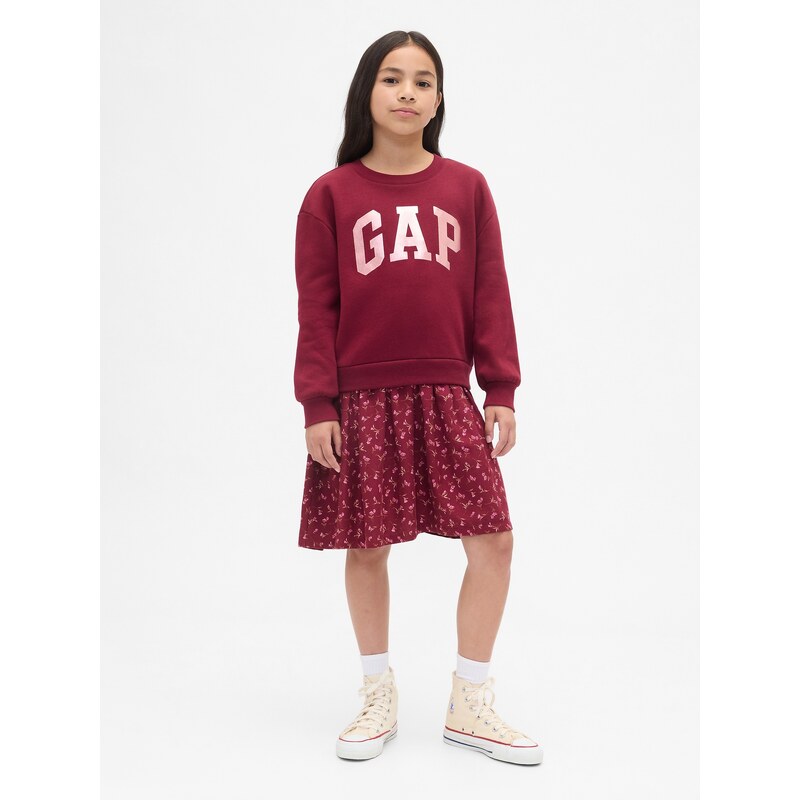 GAP Dětské oversize šaty - Holky