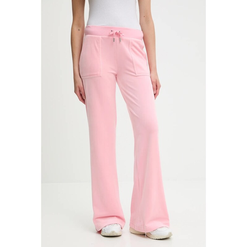 Juicy Couture tepláky dámské LAYLA POCKET LR