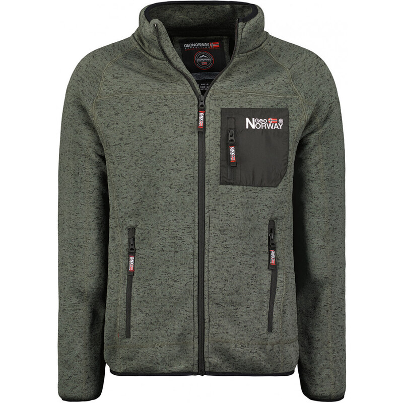 GEOGRAPHICAL NORWAY mikina pánská TITLE MEN zip