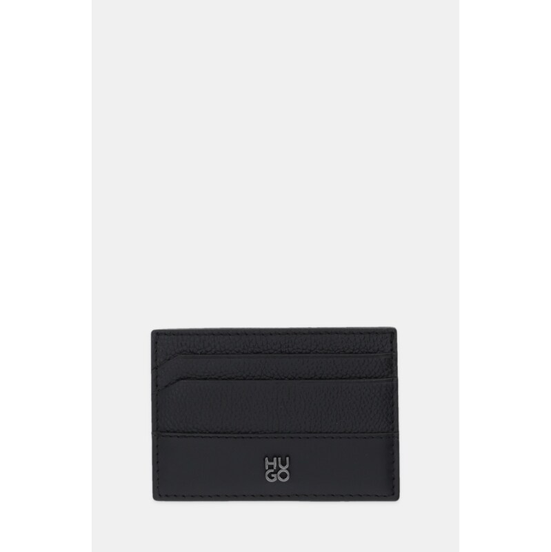 HUGO Kožené pouzdro na karty HUGO Quantic_Cardcase