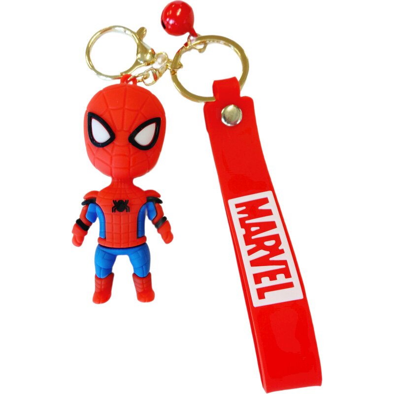 Bagito Dětská klíčenka Spiderman s poutkem a karabinou 108354734
