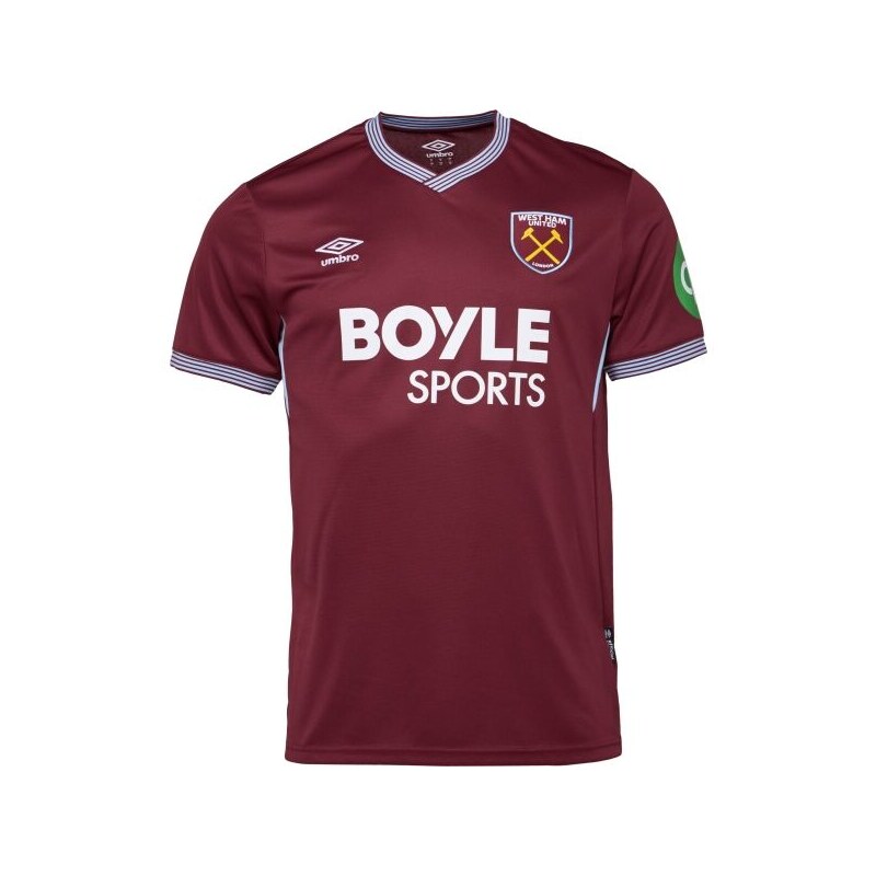 Umbro WEST HAM HOME SS SHIRT Pánský fotbalový dres