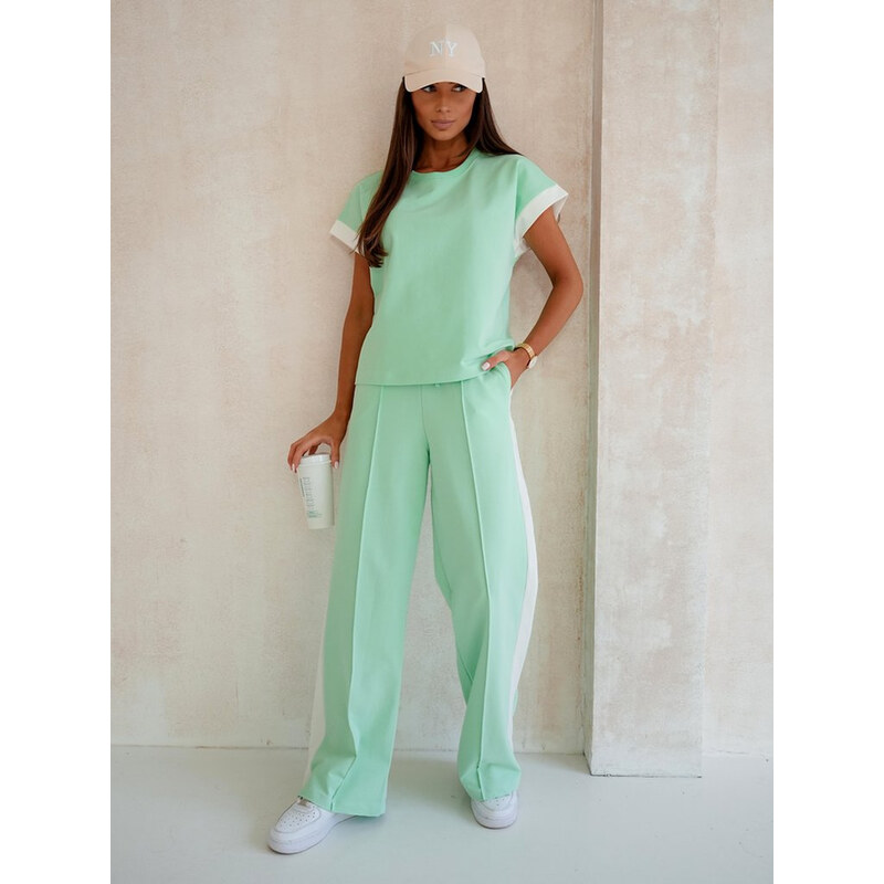 Resti Womens Ariadne Mint Set made of elastic cotton - mint,