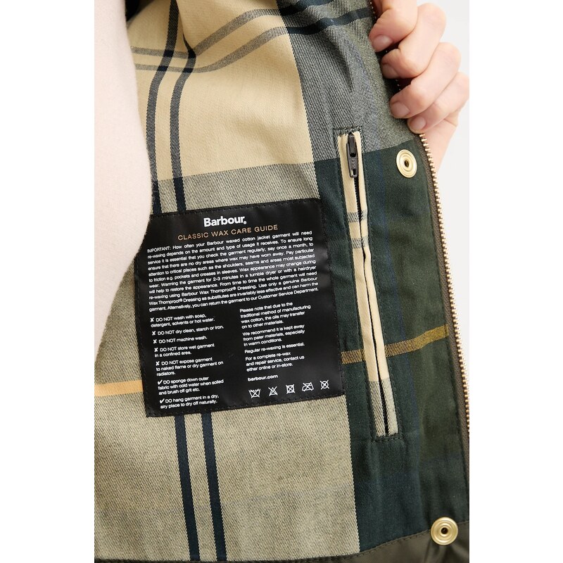 Bavlněná bunda Barbour MILDA