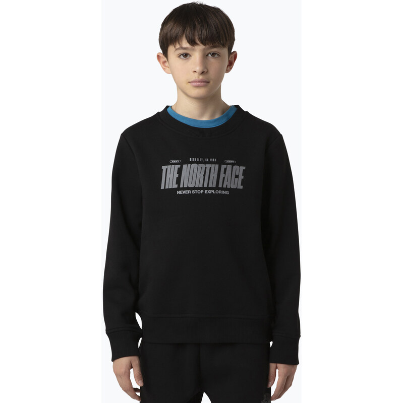 Dětská mikina The North Face Reflective Logo Relaxed Crew black
