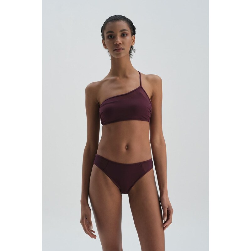 Dagi bordó bikiny spodní díl 107055580